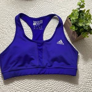 Adidas purple sports bra